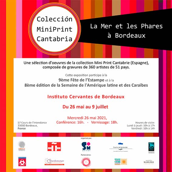Colección Mini Print Cantabria à Bordeaux. Mayo – Julio 2021
