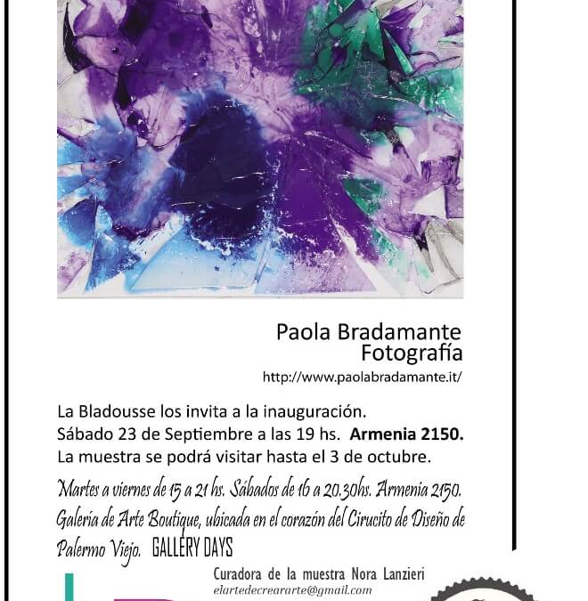 Muestra fotográfica La Bladousse. Buenos Aires 2017